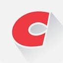 Costco gas station brand logo: stylized red C wordmark