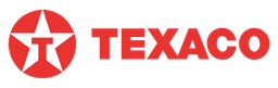 Texaco gas station brand logo: red star emblem with red TEXACO wordmark