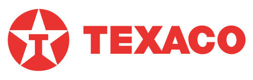 emblema de estrella roja con logotipo TEXACO rojo